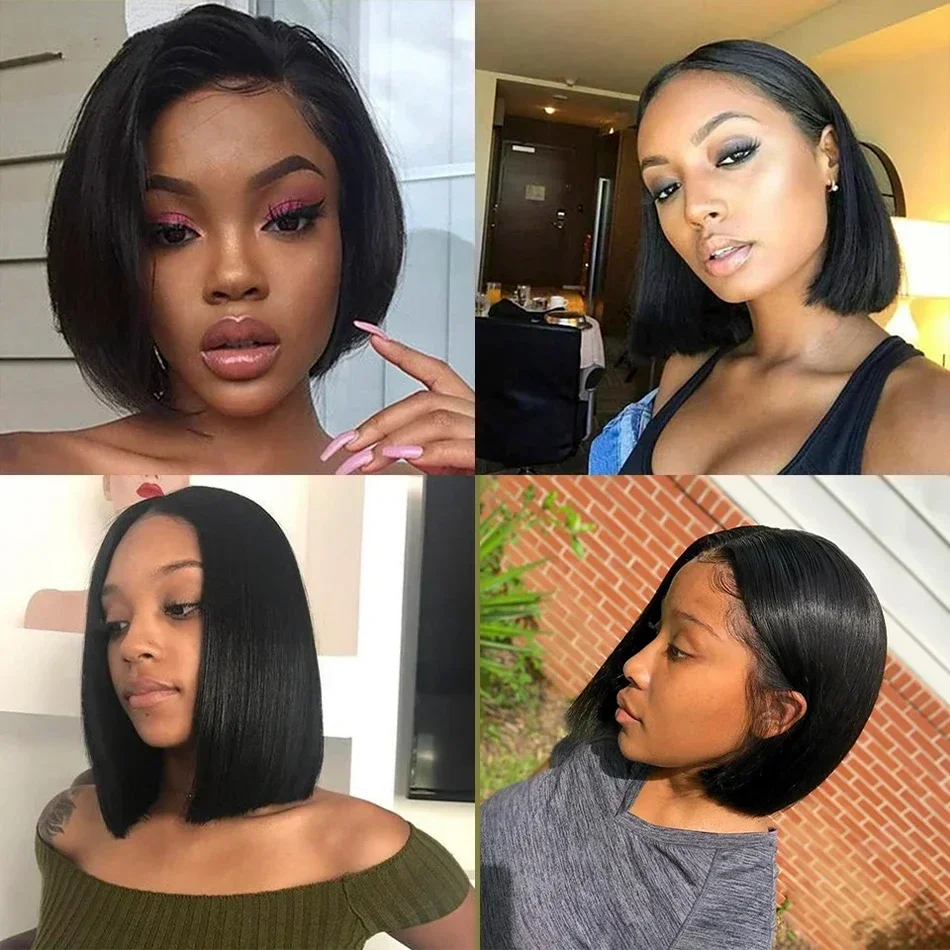 2026 NEW Bob Wig Frontal Lace  - Glueless Wear And Go Human Hair Wig review and price