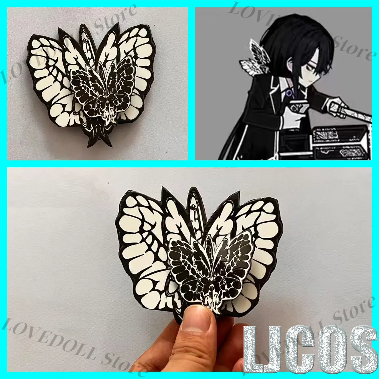 Anime Limbus Company Yisang Bu - Hair Clips review and price