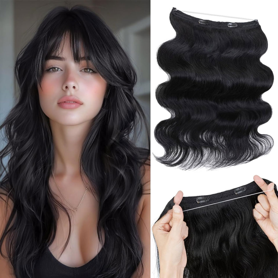 S-noilite Wire In Human Hair E - Invisible Tape In Extensions Real Hair review and price