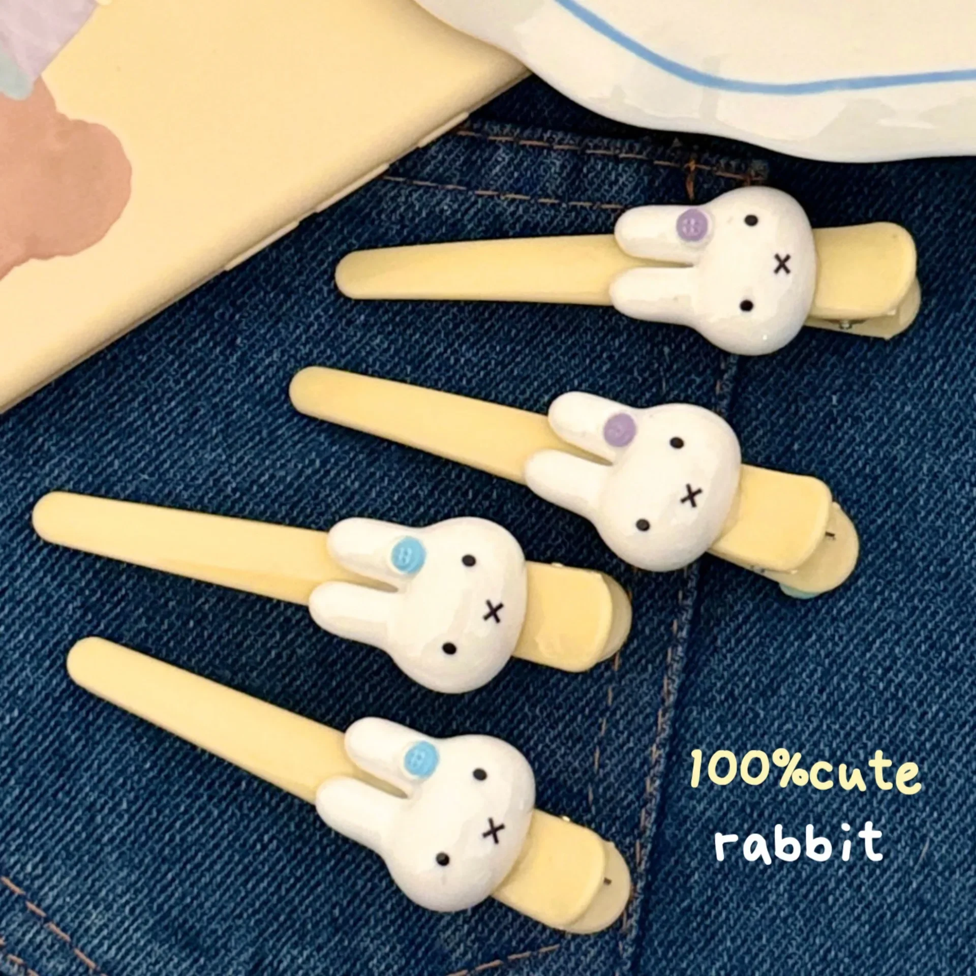 Miffy Rabbit Fringe Hair Clip  - Hair Bundles review and price