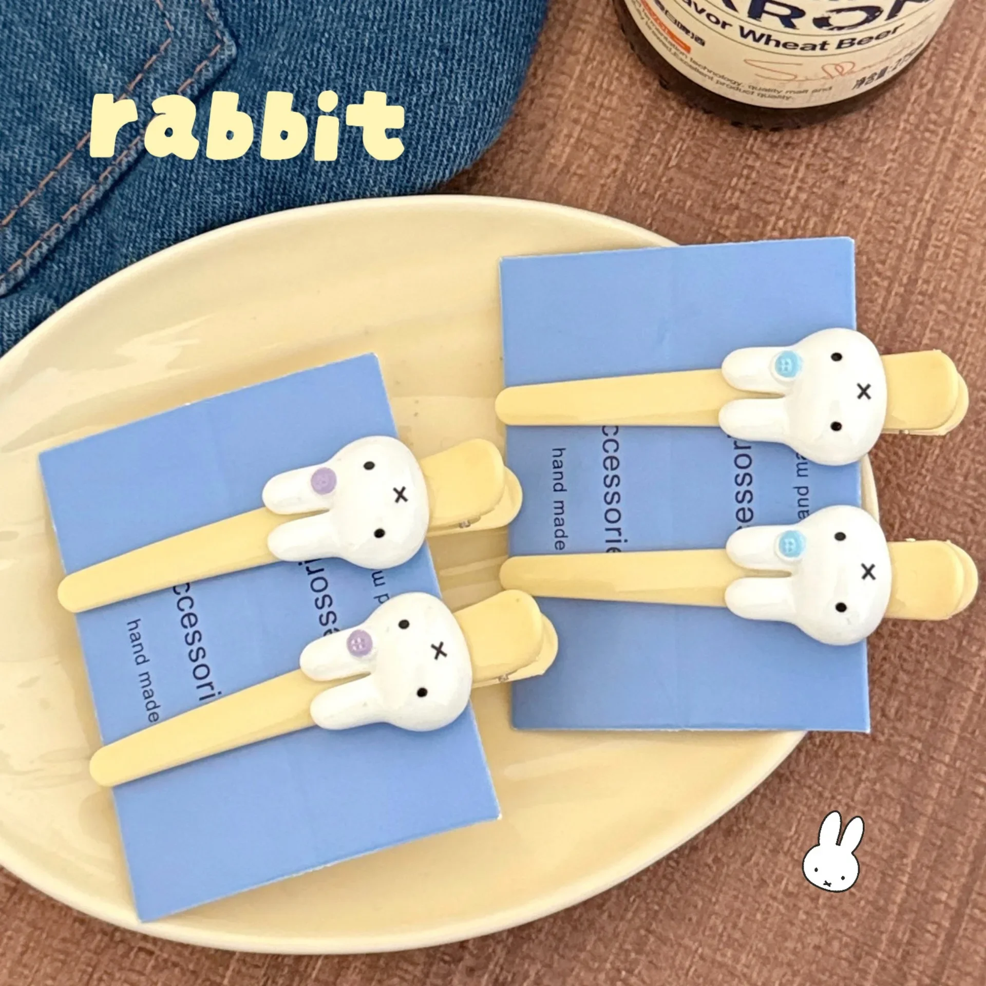 Miffy Rabbit Fringe Hair Clip  - Hair Bundles review and price