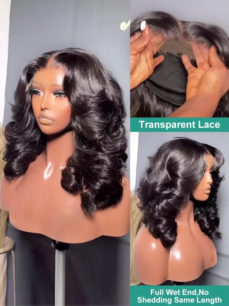 Body Wave Bob Wig Human Hair 1 - Glueless Wear And Go Human Hair Wig review and price
