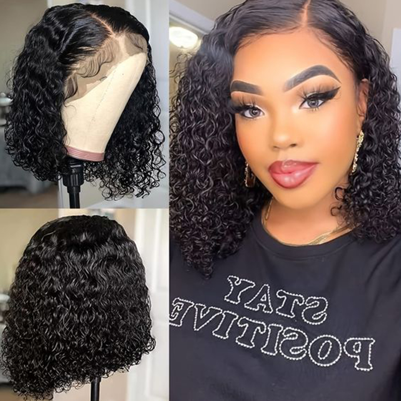 Deep Wave Wigs Human Hair 180  - Glueless Wear And Go Human Hair Wig review and price