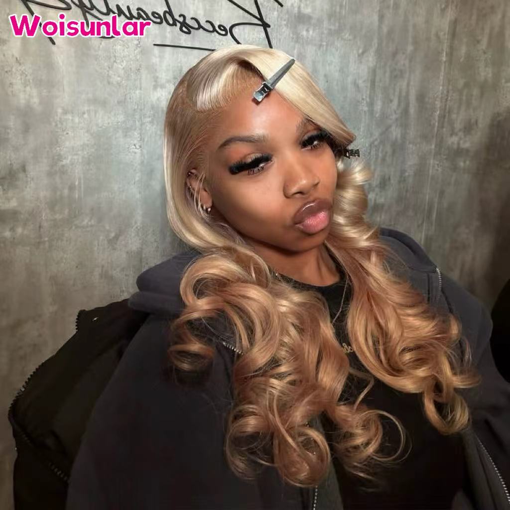 36 inches Ombre 613 and Light  - 613 Blonde Body Wave Lace Front Wig review and price