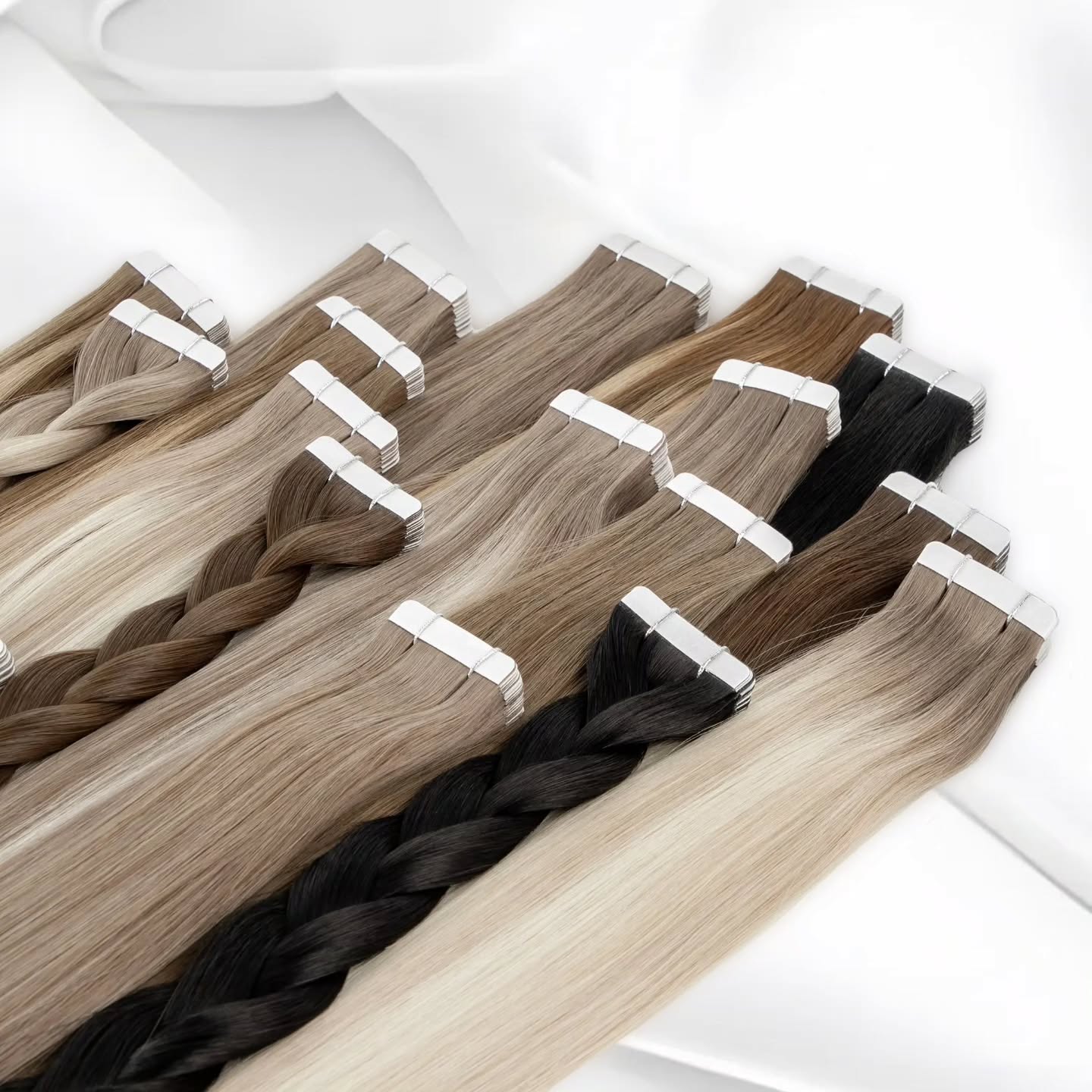 100% Remy Human Hair Straight  - Invisible Tape In Extensions Real Hair review and price