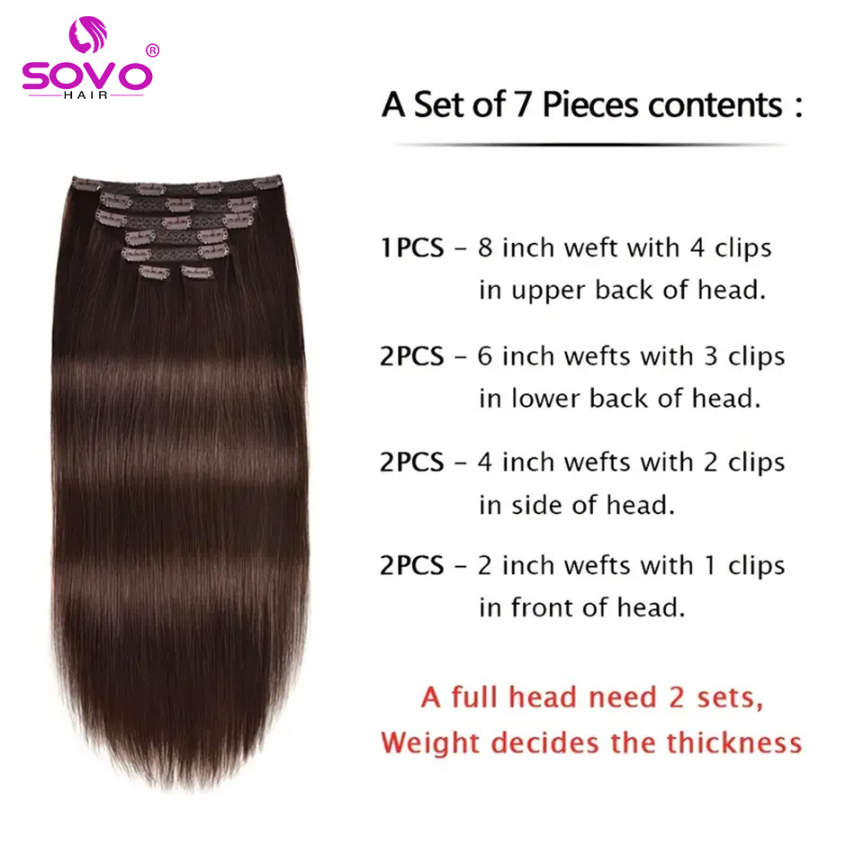 Clip-In Hair Extensions 100% R - Seamless Clip In Hair Extensions Human Hair review and price