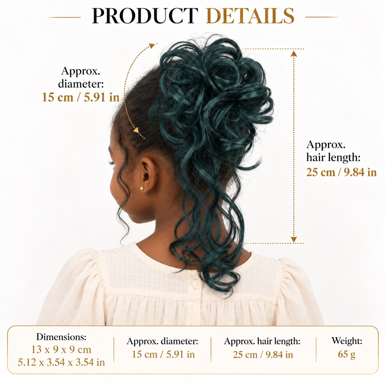 Curly Bun Hairpiece Claw Clip  - Claw Clip Messy Bun Hair Piece review and price