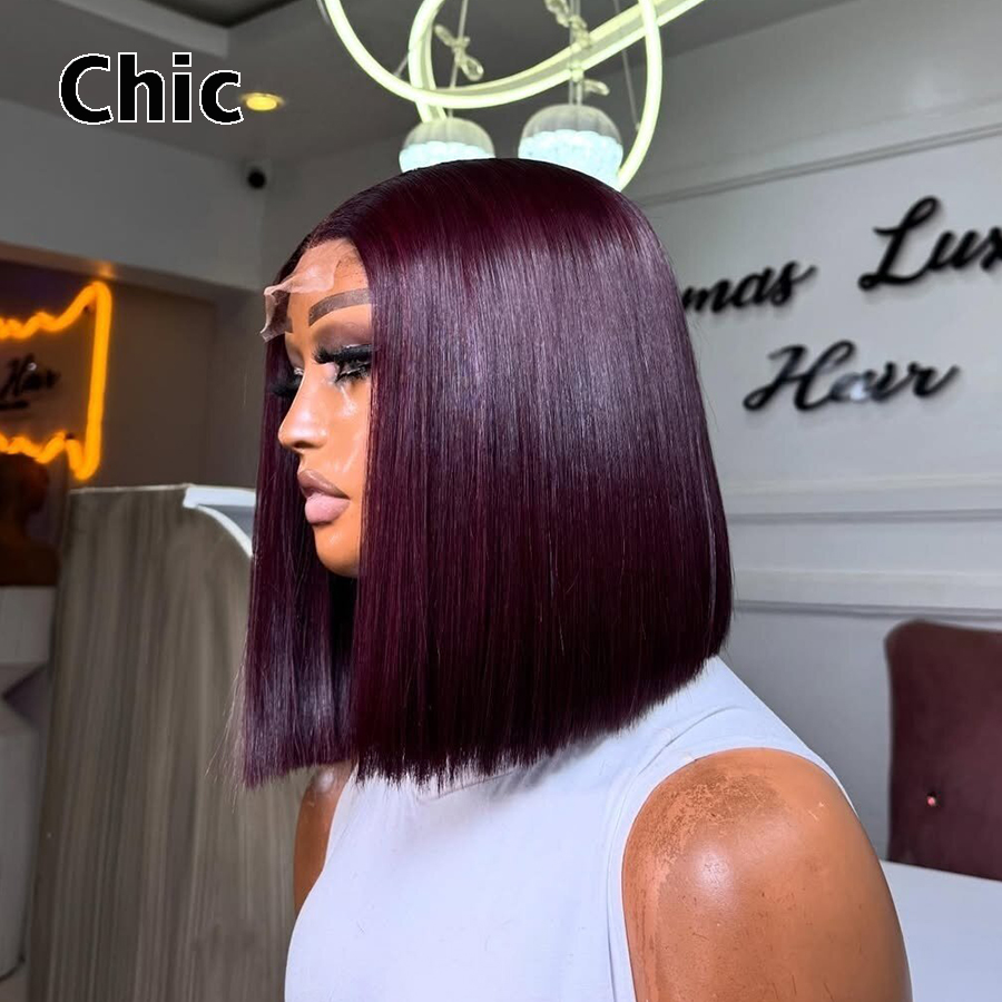 200gm Bob Wig 100% Human Hair  - Glueless Wear And Go Human Hair Wig review and price